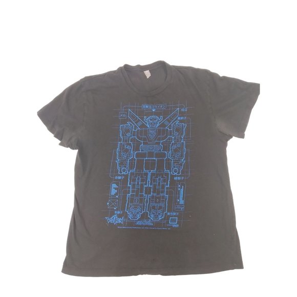 Lootcrate exclusive Voltron Robot disressed thrashed t shirt measures as MEDIUM - Picture 1 of 13